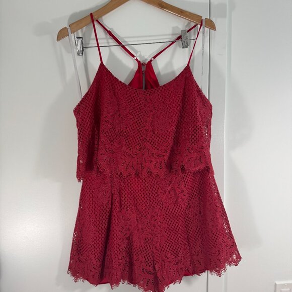 Lovers + Friends lace romper — Size L - Picture 2 of 4